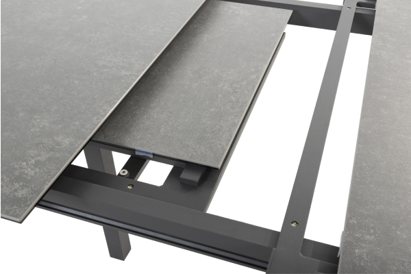 Taste Optimum Ext. Table 160-220-280x95 Ceramic - M. Carbon